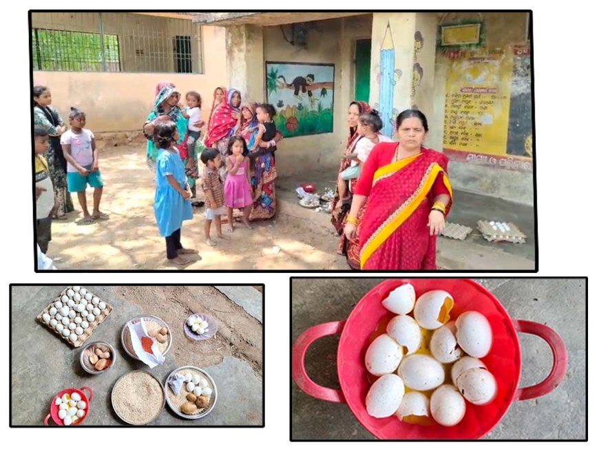 ଗଞ୍ଜାମ ଜିଲ୍ଲା ସୋରଡା ଅଙ୍ଗନବାଡିରେ ପିଲାଙ୍କୁ ମିଳୁଛି ପଚା ଅଣ୍ଡା ଆଉ ପୋକଡ଼ା ଚାଉଳ ।