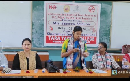 IPC, POSH, POCSO ଏବଂ ଆଣ୍ଟି-ରାଗିଂ ସମ୍ବନ୍ଧୀୟ ଅଧିକାର ଓ ଆଇନକୁ ବୁଝିବା”