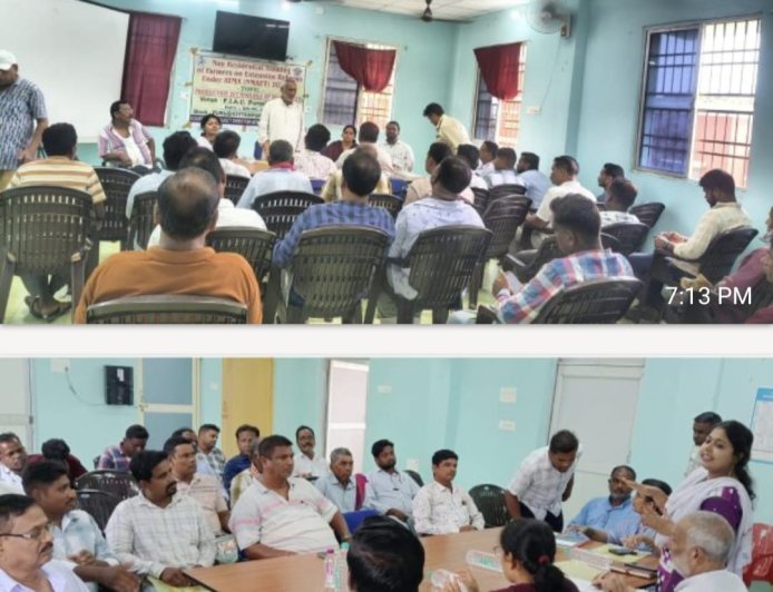 ସନ୍ତୁଳିତ ପ୍ରଣାଳୀରେ ପରିବା ଚାଷ ସମ୍ପର୍କିତ ପ୍ରଶିକ୍ଷଣ ଶିବିର ଅନୁଷ୍ଠିତ  |