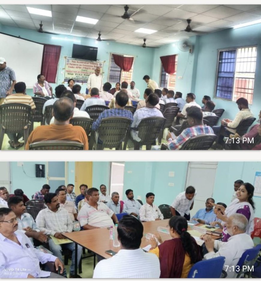 ସନ୍ତୁଳିତ ପ୍ରଣାଳୀରେ ପରିବା ଚାଷ ସମ୍ପର୍କିତ ପ୍ରଶିକ୍ଷଣ ଶିବିର ଅନୁଷ୍ଠିତ  |