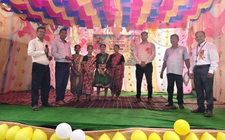ଡେଙ୍ଗାପଦର ସରକାରୀ ଉନ୍ନୀତ ଉଚ୍ଚ ବିଦ୍ୟାଳୟରେ କ୍ଲଷ୍ଟର ସ୍ତରୀୟ 'ସୁରଭି' କାର୍ଯ୍ୟକ୍ରମ ଅନୁଷ୍ଠିତ ।