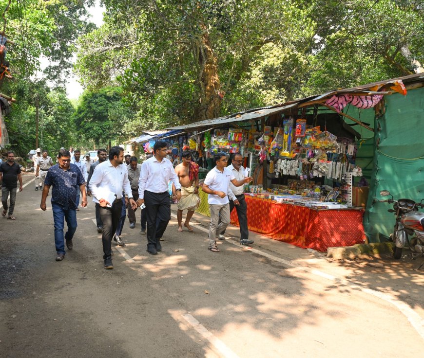 ଗଞ୍ଜାମର ପ୍ରମୁଖ ପର୍ଯ୍ୟଟନସ୍ଥଳୀ ପରିଦର୍ଶନ କଲେ ପର୍ଯ୍ୟଟନ କମିଶନର ।